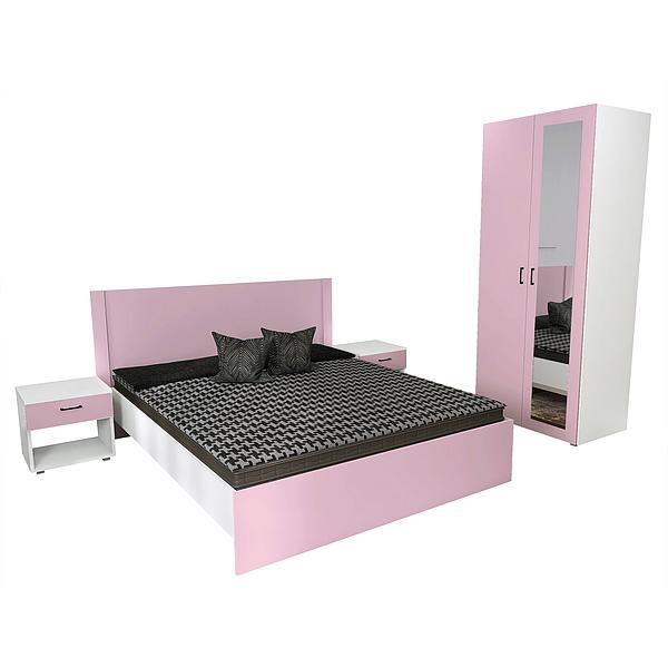 Set JUMBO (J65 + 2xJ51 + J4 + O) - Carcasa: PAL Alb - Fete: PAL Marshmallow  - Tablie: Netapitata