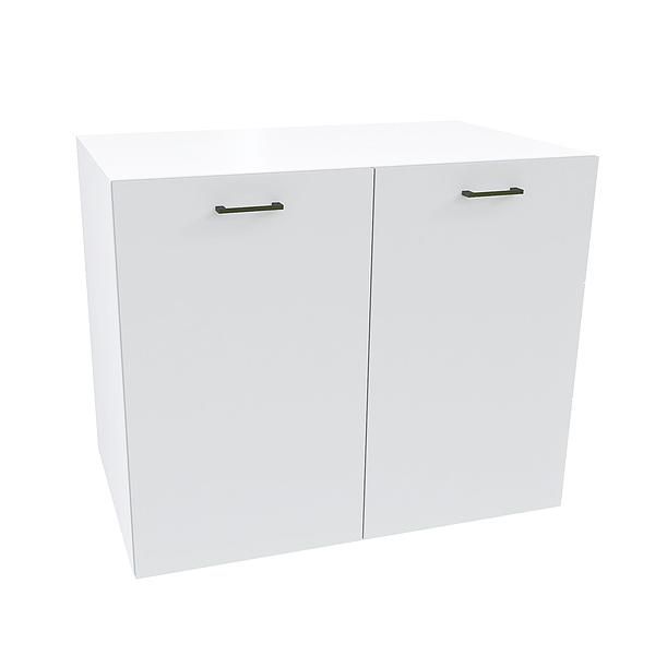 Comoda JUMBO 1 raft 90x73x57 - Carcasa: PAL Alb - Fete: PAL Alb 1