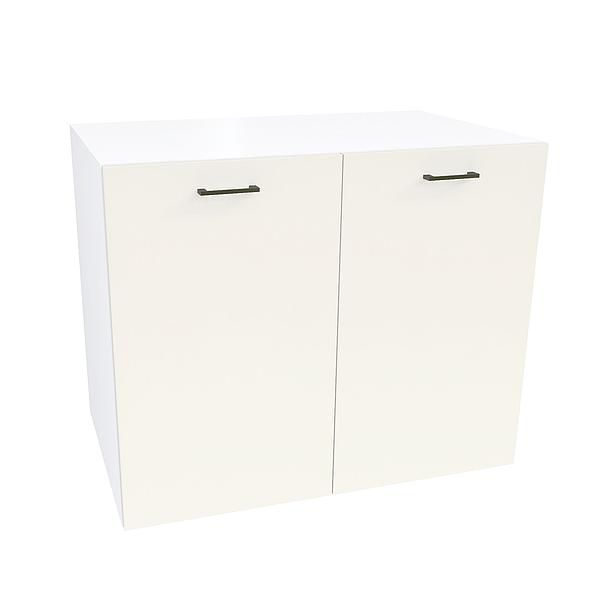 Comoda JUMBO 1 raft 90x73x57 - Carcasa: PAL Alb - Fete: PAL Migdala 1