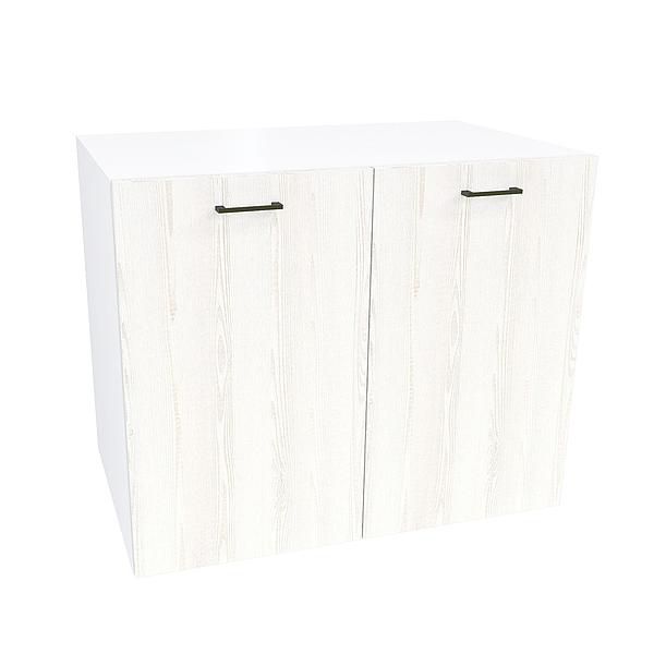 Comoda JUMBO 1 raft 90x73x43 - Carcasa: PAL Alb - Fete: PAL Pin Alb 08