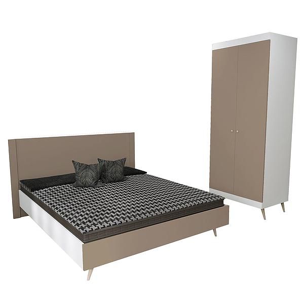 Set scandinav THOR (T64 + T4) - Carcasa: PAL Alb - Fete: PAL Capucino 1 - Tablie: Netapitata