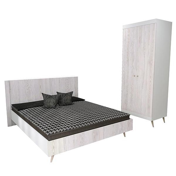 Set scandinav THOR (T64 + T4) - Carcasa: PAL Alb - Fete: PAL Pin Alb 08 - Tablie: Netapitata