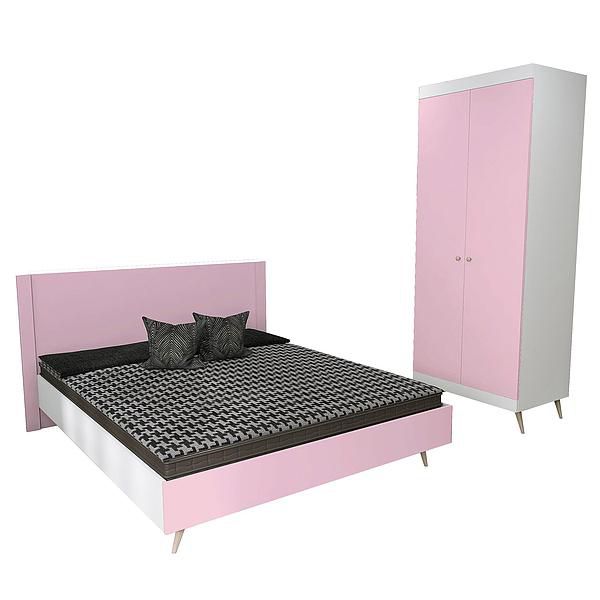 Set scandinav THOR (T64 + T4) - Carcasa: PAL Alb - Fete: PAL Marshmallow  - Tablie: Netapitata