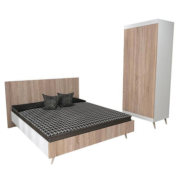 Set scandinav THOR (T64 + T4) - Carcasa: PAL Alb - Fete: PAL Sonoma 1 - Tablie: Netapitata