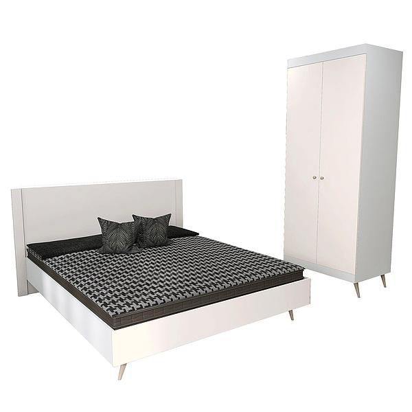 Set scandinav THOR (T65 + T4) - Carcasa: PAL Alb - Fete: PAL Migdala 1 - Tablie: Netapitata