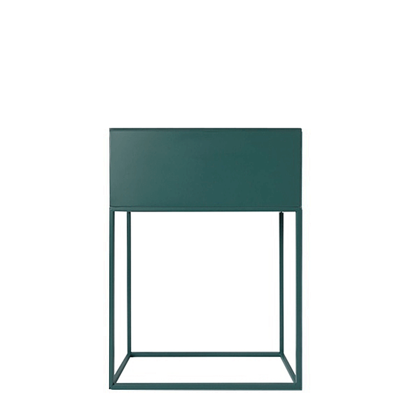 Ghiveci de flori din metal multifuncţional, verde închis, INDIZE TYP 2 WL4214
