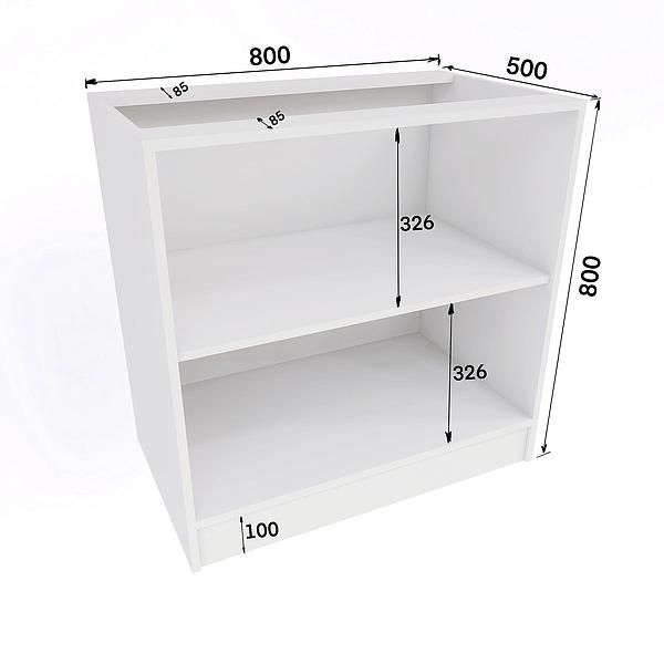 Corp baza 2 usi START 80X80X50