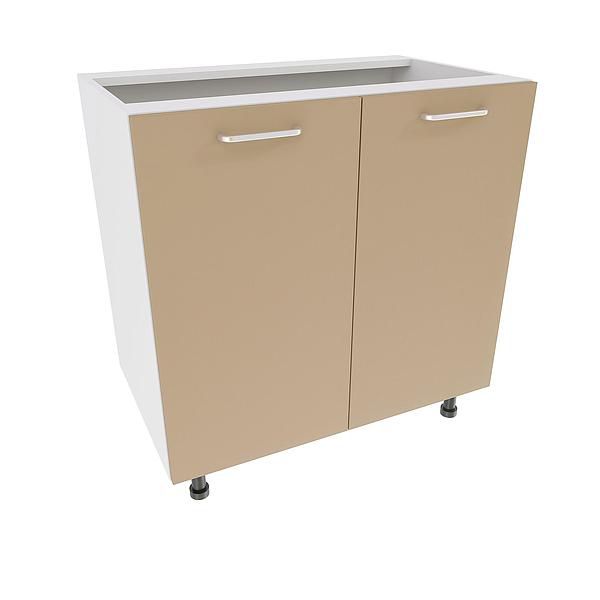 Corp baza 2 usi DOMINO 80X82X53 - Fete: PAL Capucino 1