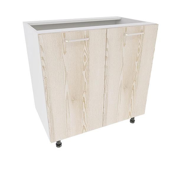 Corp baza 2 usi DOMINO 80X82X53 - Fete: PAL Pin Crem 1