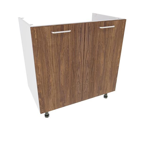 Masca chiuveta 2 usi DOMINO 80X82X53 - Fete: PAL Lemn Antichizat 08