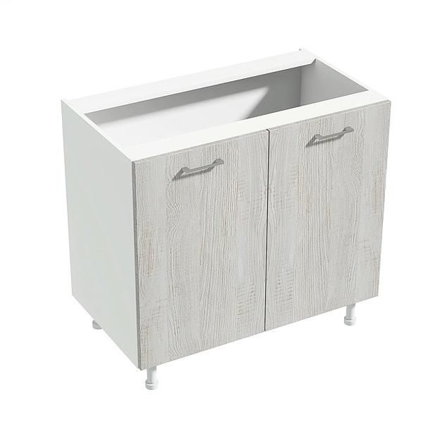 Corp baza 2 usi CHARM 90X84X54.3 - Fete: PAL Lemn Alb 