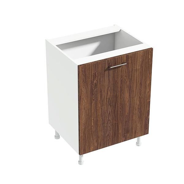 Corp baza 1 usa si 1 raft CHARM 60x84x54.3 - Fete: PAL Lemn Antichizat 08