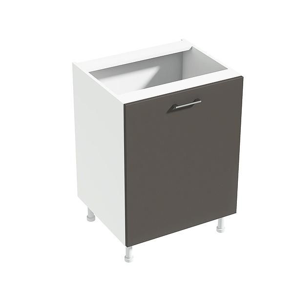 Corp baza 1 usa si 1 raft CHARM 60x84x54.3 - Fete: PAL Gri cobalt 1