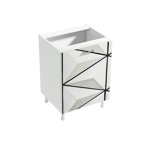 Corp baza 1 usa si 1 raft CHARM 60x84x54.3 - Fete: PAL Printat