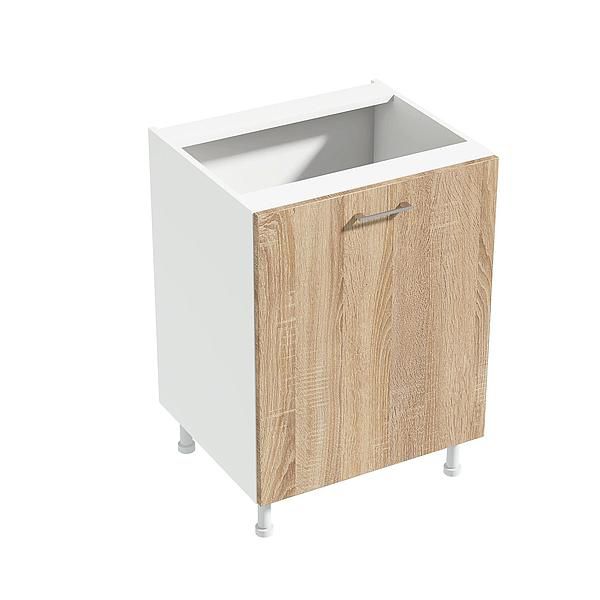 Corp baza 1 usa si 1 raft CHARM 60x84x54.3 - Fete: PAL Sonoma 1