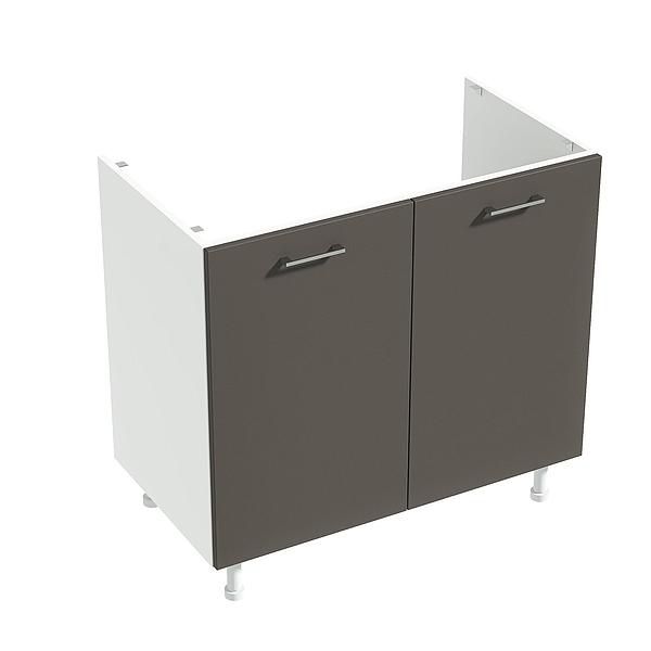 Masca chiuveta 2 usi CHARM 90x84x54.3 - Fete: PAL Gri cobalt 1