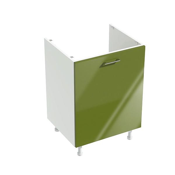 Masca chiuveta 1 usa CHARM 60x84x54.3 - Fete: MDF Lucios Verde