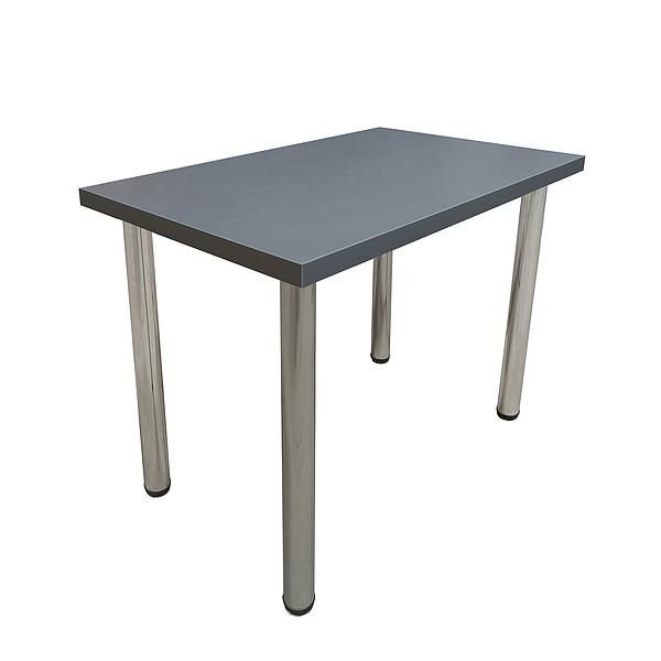 Masa de bucatarie FOOD 11, blat termorezistent, 110x60x75cm - Blat masa: Gri