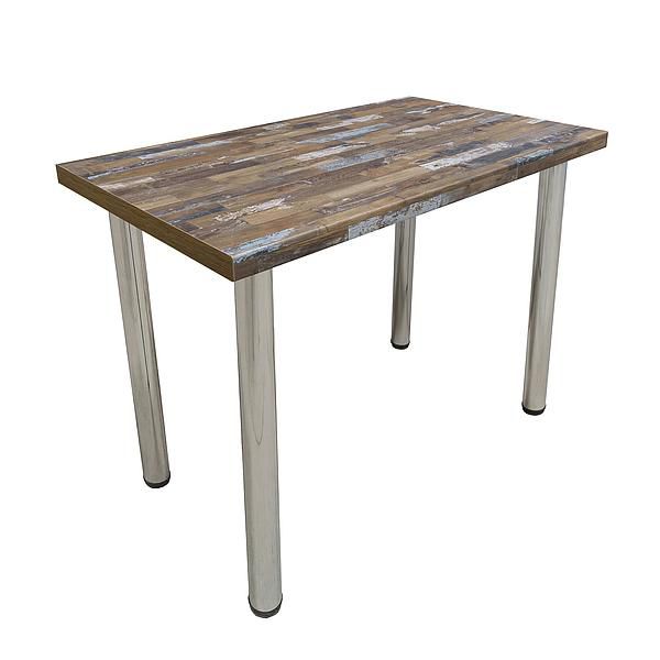 Masa de bucatarie FOOD 11, blat termorezistent, 110x60x75cm - Blat masa: Pin Sealand