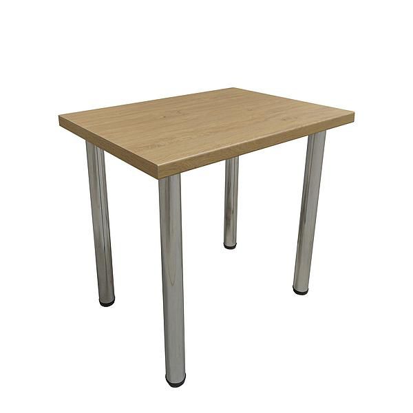 Masa de bucatarie FOOD 13, blat termorezistent, 90x60x75cm - Blat masa: Stejar piatra