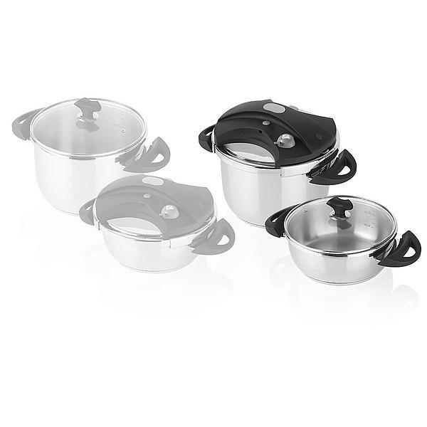 Set de vase sub presiune Expert Plus 8+4,5lt