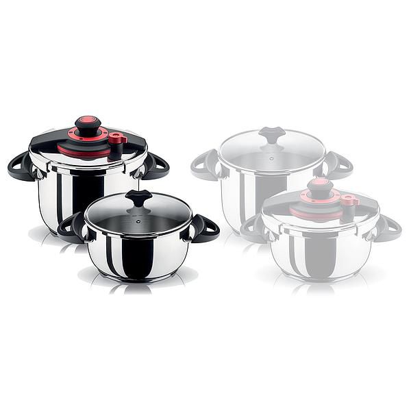 Set de vase sub presiune OPTIMUM PLUS 8+4,5lt