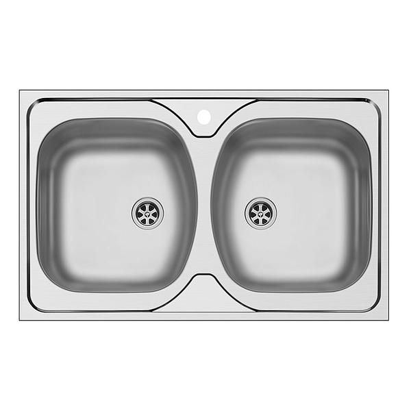 Chiuveta inox Ecoline CORE - inox 800mm*500mm