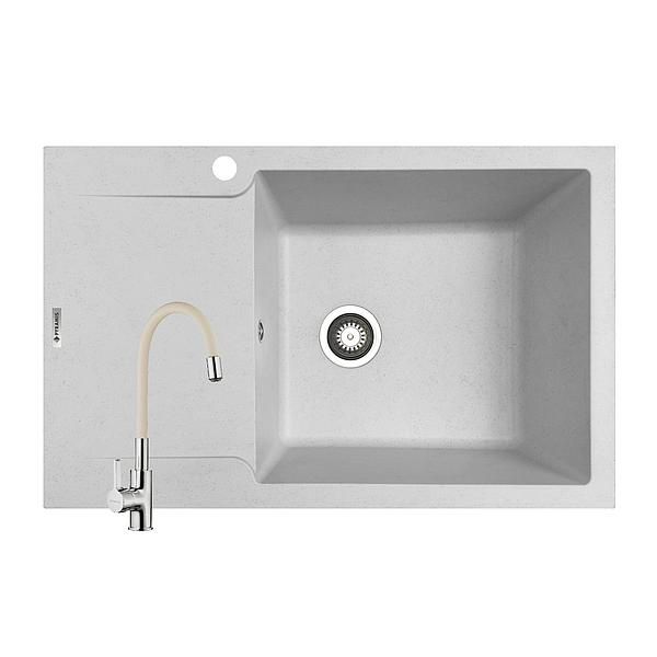 SET CHIUVETA SMC MAGNIFICA 1B 1D & BATERIE FLESSI BEIGE (790x500mm) DREAPTA - 29145211FLS